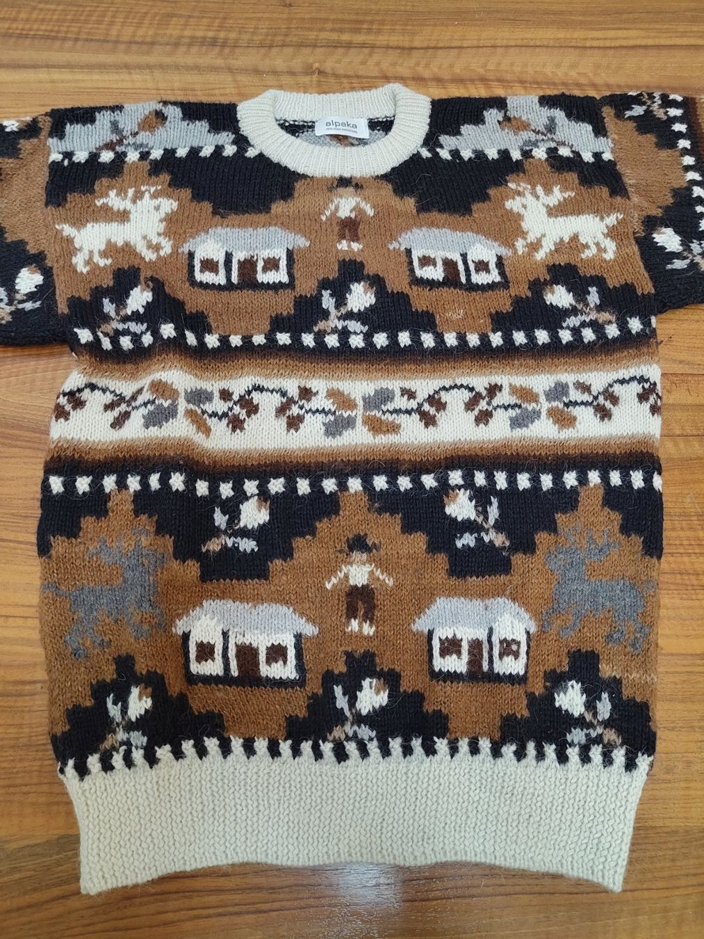 Maglioni & Felpe: 🦙 Alpaka Pullover mit traditionellem Muster | Grösse M 🦙 – Nuovo (secondo la descrizione) da Madiswil venduto da evelyn94 2