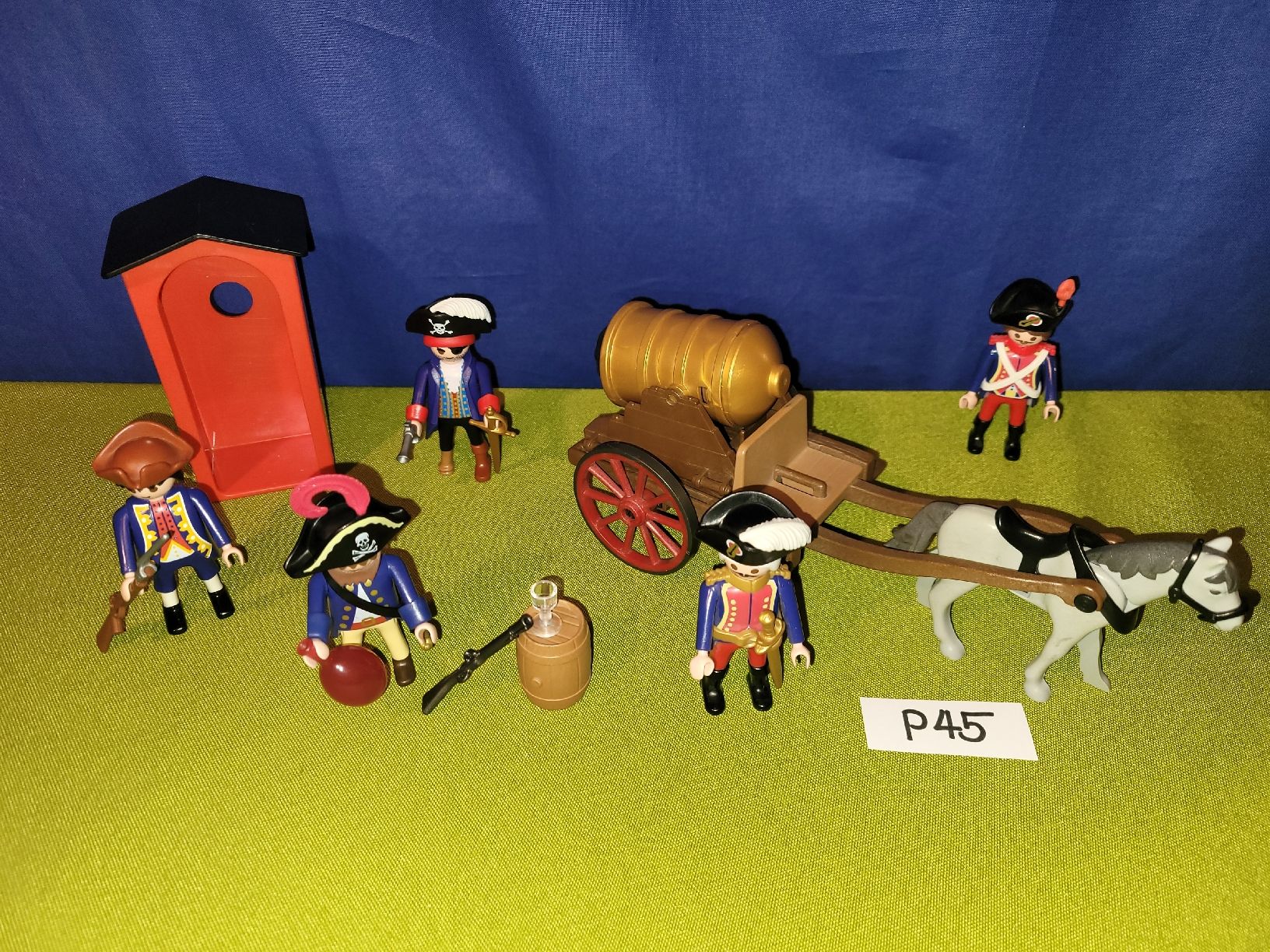 Playmobil Spielzeuge: Playmobil Blauröcke,Dicke Berta P45 – Gebraucht aus Aarberg von Fink010 1