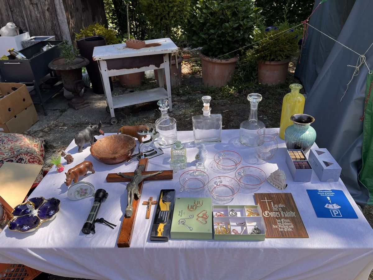 Tutte le decorazioni: Verschiedene Flohmarktartikel (65) – Usato da Glattfelden venduto da maa_qcj8