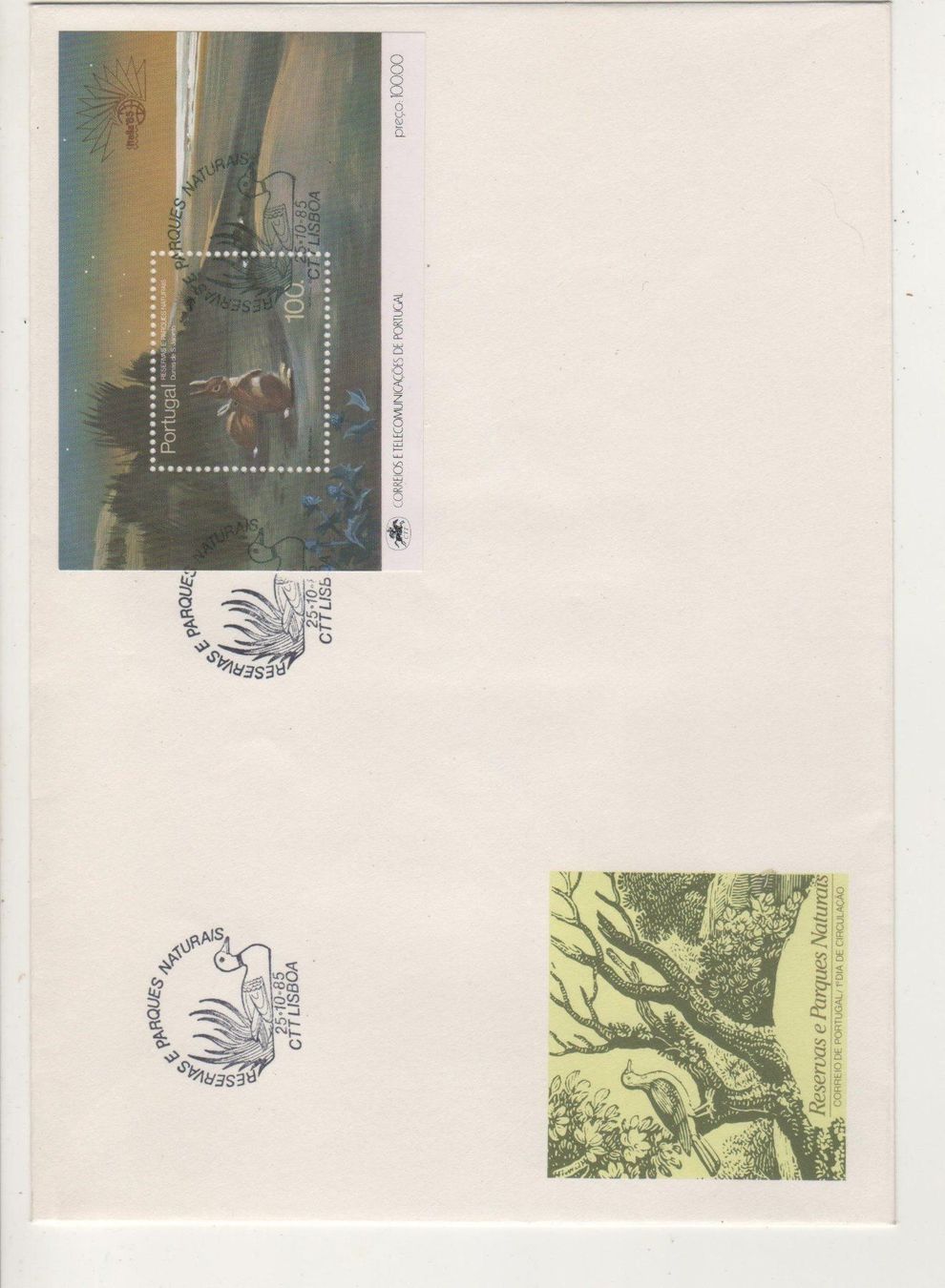 Tous les timbres: Portugal 1985  Block Nr. 48 FDC – Neuf (Voir description) à Remetschwil par Hofiii