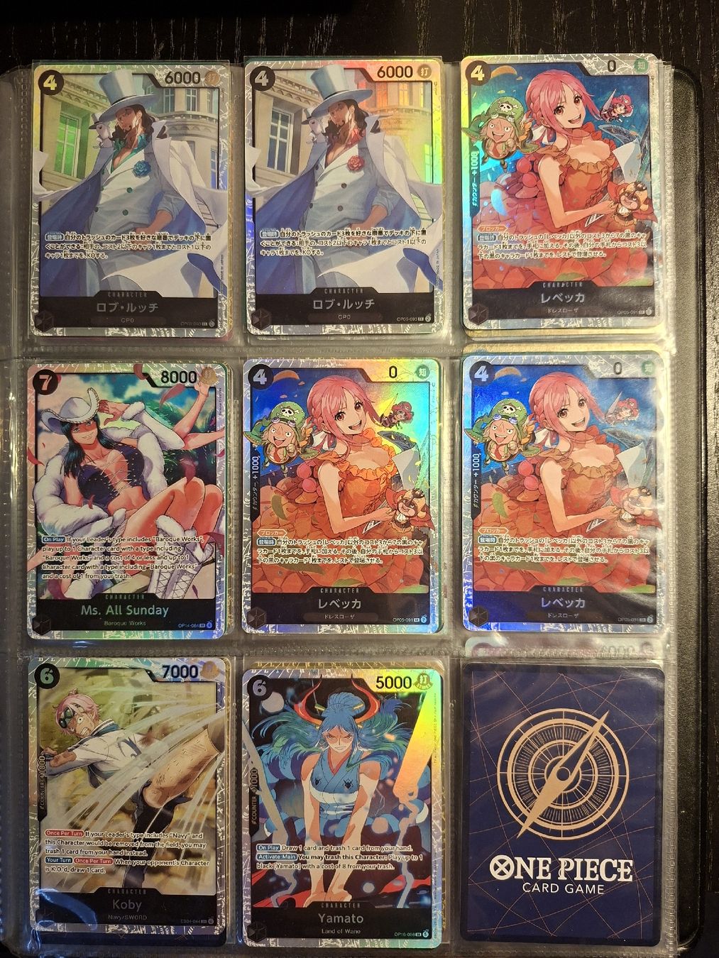 Bandai Carte collezionabili: Carte One Piece lotto  – Usato da Tenero venduto da mat_7dfd 9