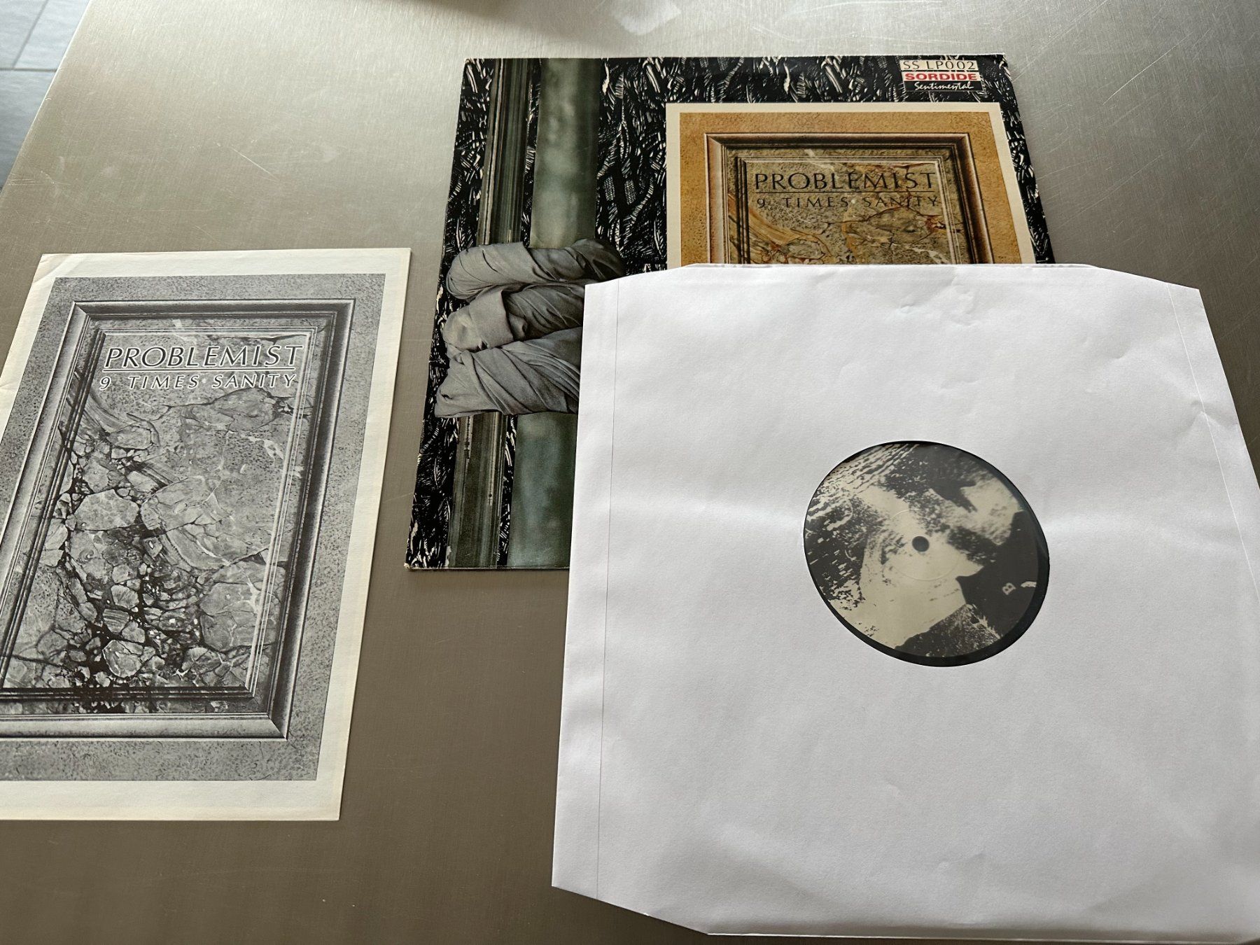 Schallplatten: PROBLEMIST LP 9 TIMES SANITY - SORDIDE SENTIMENTAL-COLLECTOR – Gebraucht aus Sion von jaipur1401 4