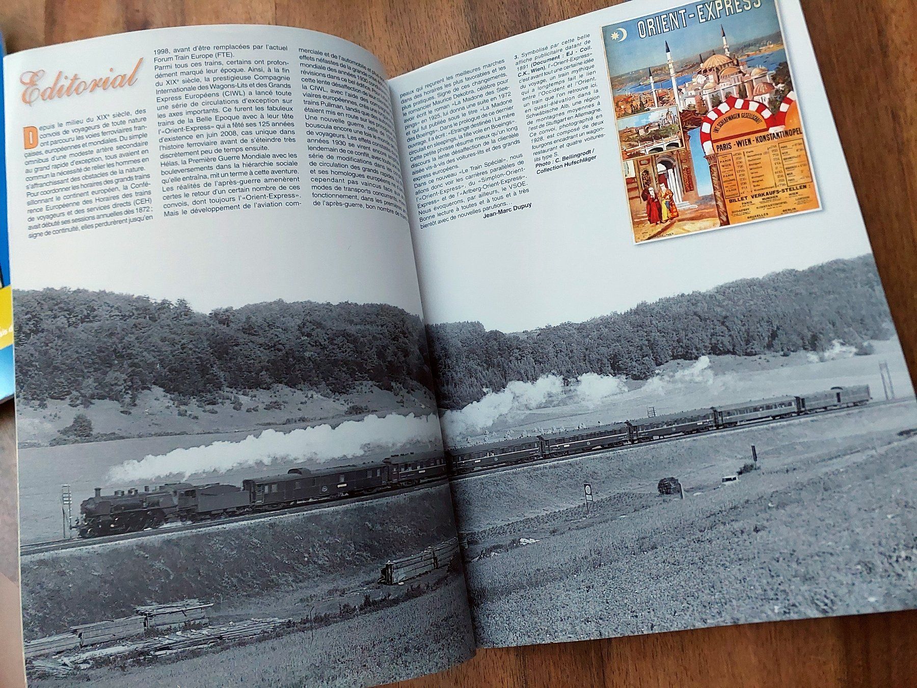 Riviste & Magazine: Le Train - Les Grands Trains Orient Express - CIWL – Usato da Schönenwerd venduto da Steidi 2