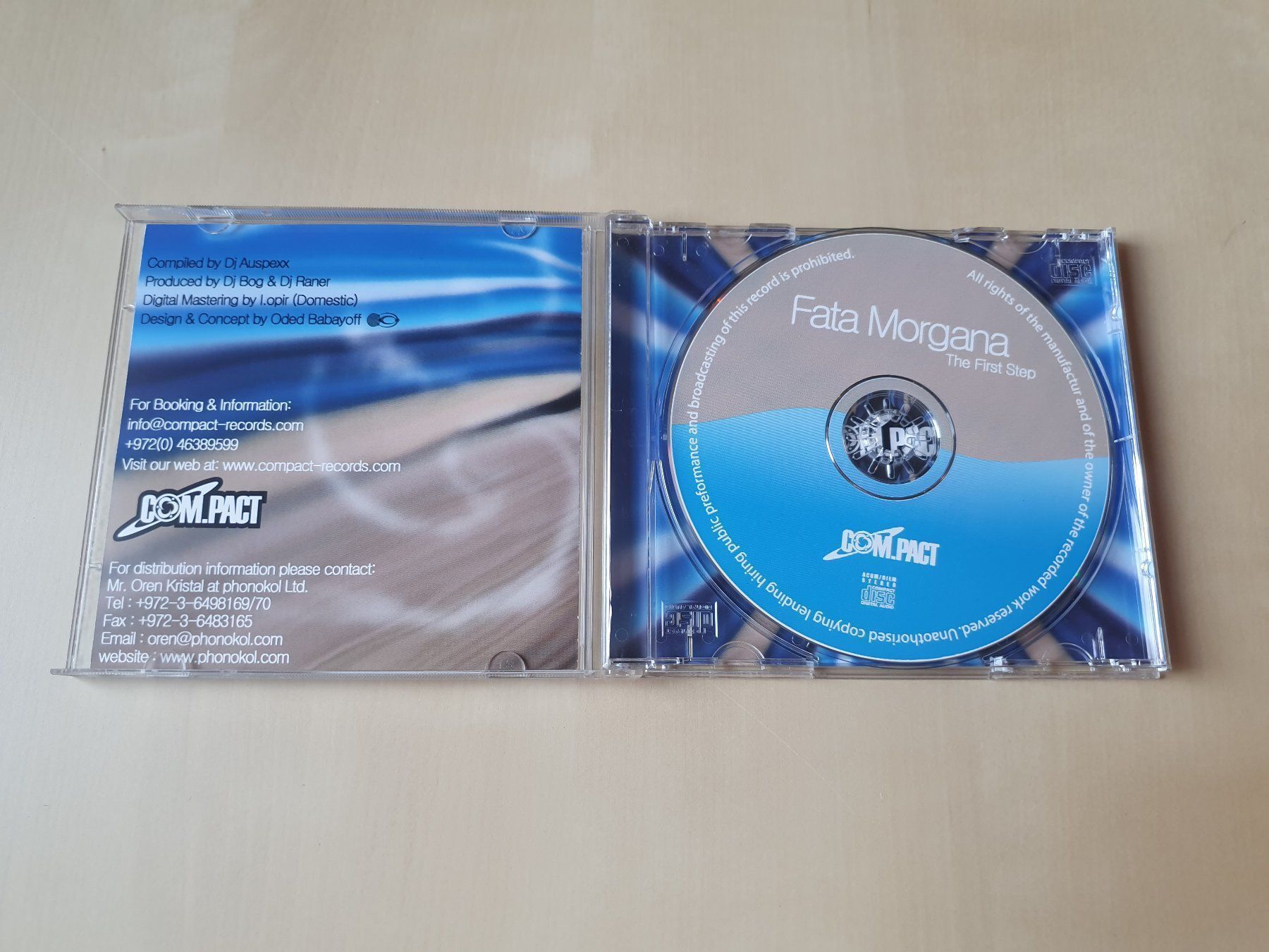 CD: Fata Morgana The First Step – Usato da Stansstad venduto da collectorsshop 2