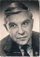 Heinz Moog 1908-89 Autogramm signiert Vintage Foto 10x15cm