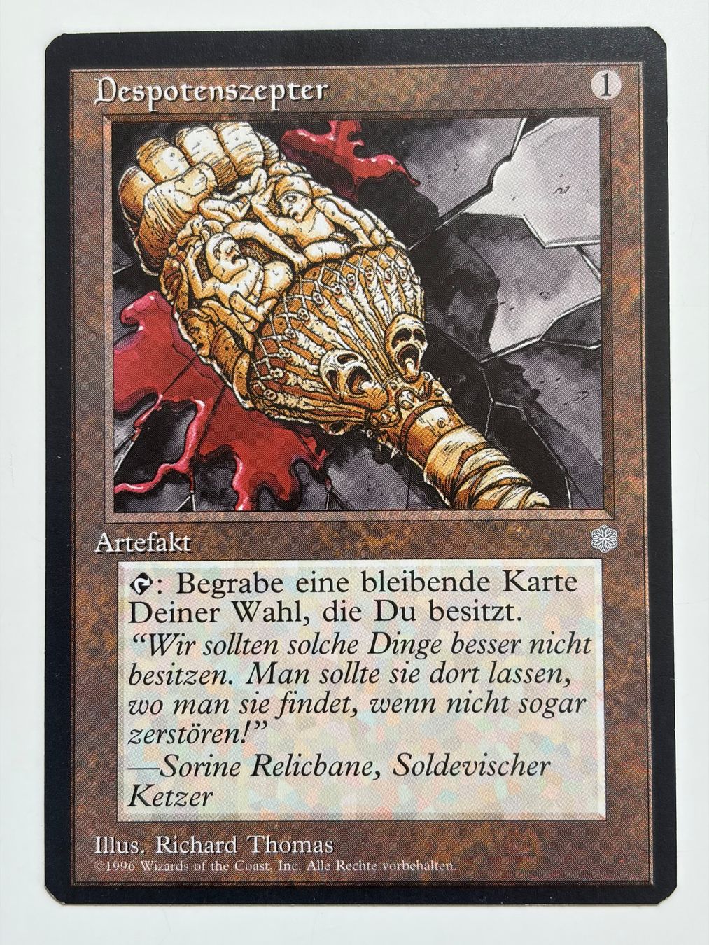 Magic The Gathering Carte collezionabili: Despotenzepter - Ice Age – Usato da Bonstetten venduto da ddiederichs