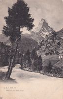 Zermatt Partie an der Visp