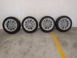 Alufelgen mit Winterreifen BMW 17 Zoll Satz guter Zustand