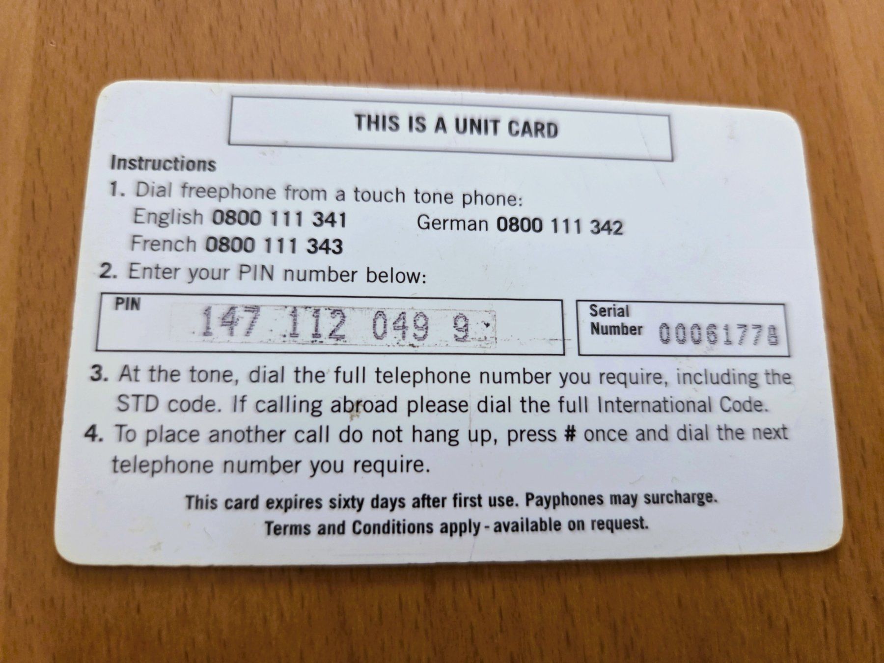 Schede telefoniche: PREPAID - SCHWEIZ – Usato da Brüttisellen venduto da Nighttrain 1