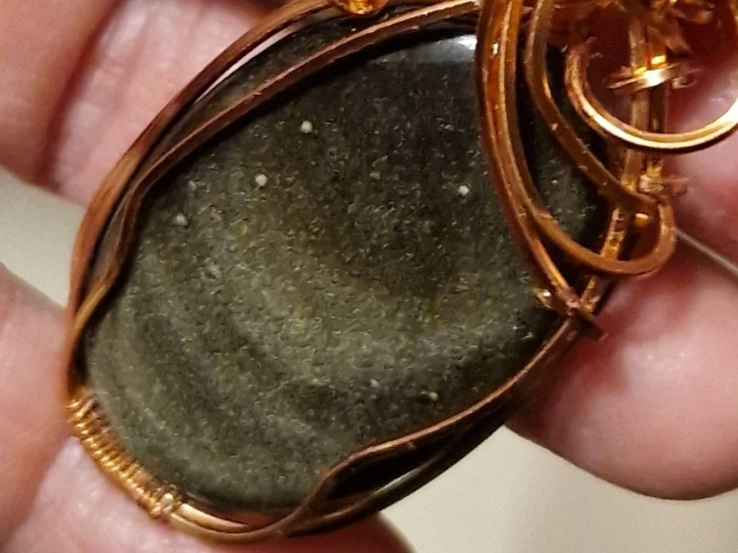 Ciondoli: Lithothérapie obsidienne dorée – Nuovo (secondo la descrizione) da SAXON venduto da Mariposita1428 3