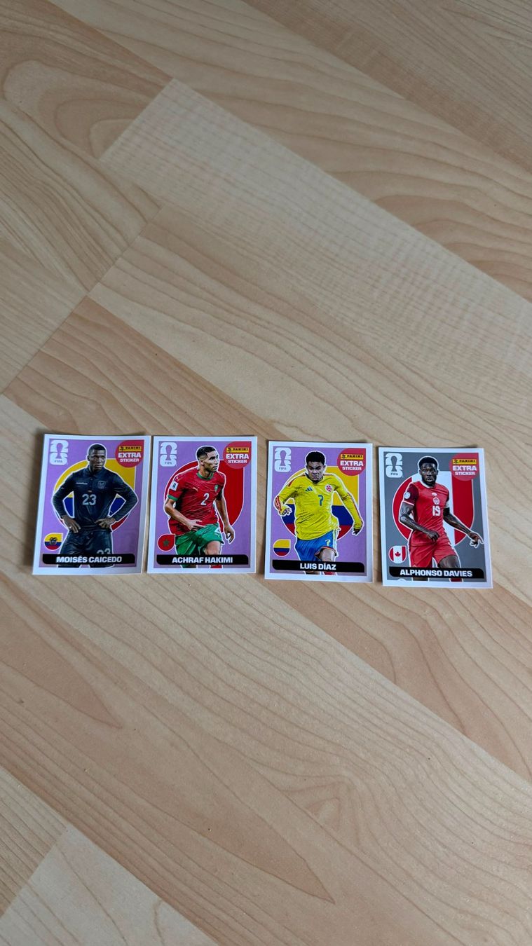 Panini Carte collezionabili: 4 x Panini Extra Sticker – Usato da Affoltern am Albis venduto da bebfu