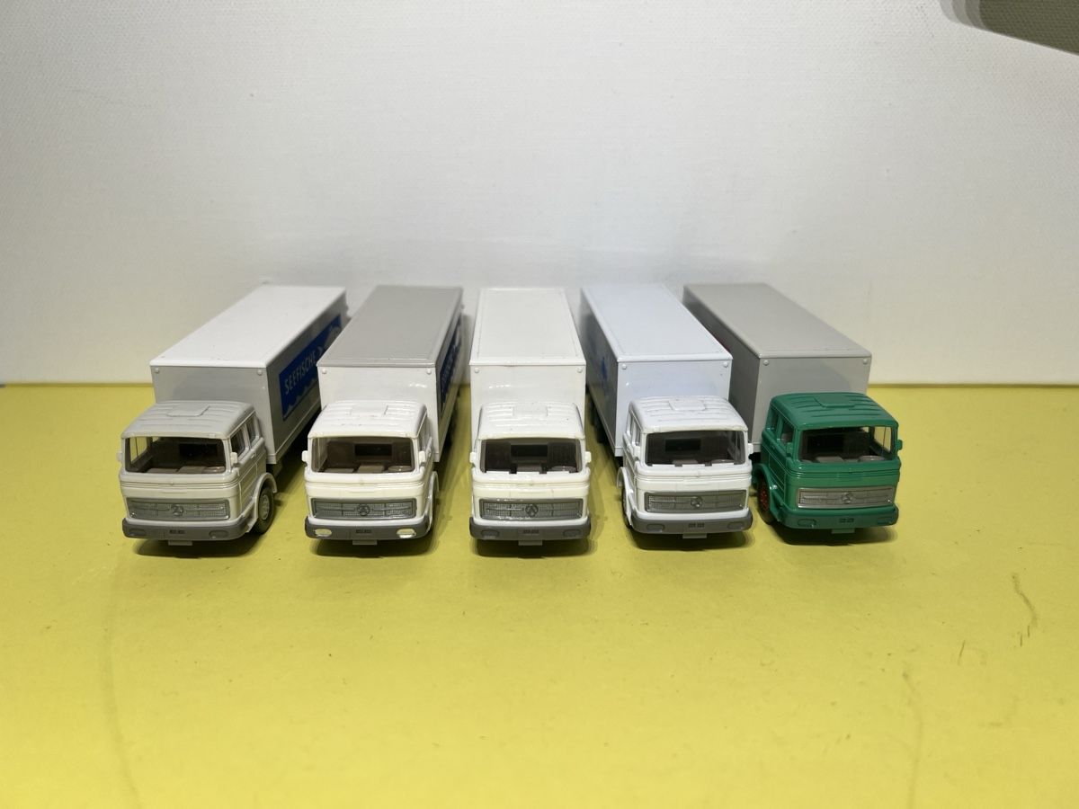 Wiking Modellautos: 5x Wiking MB LP2223 in 1/87 – Gebraucht aus Weinfelden von Kammerflimmern 1