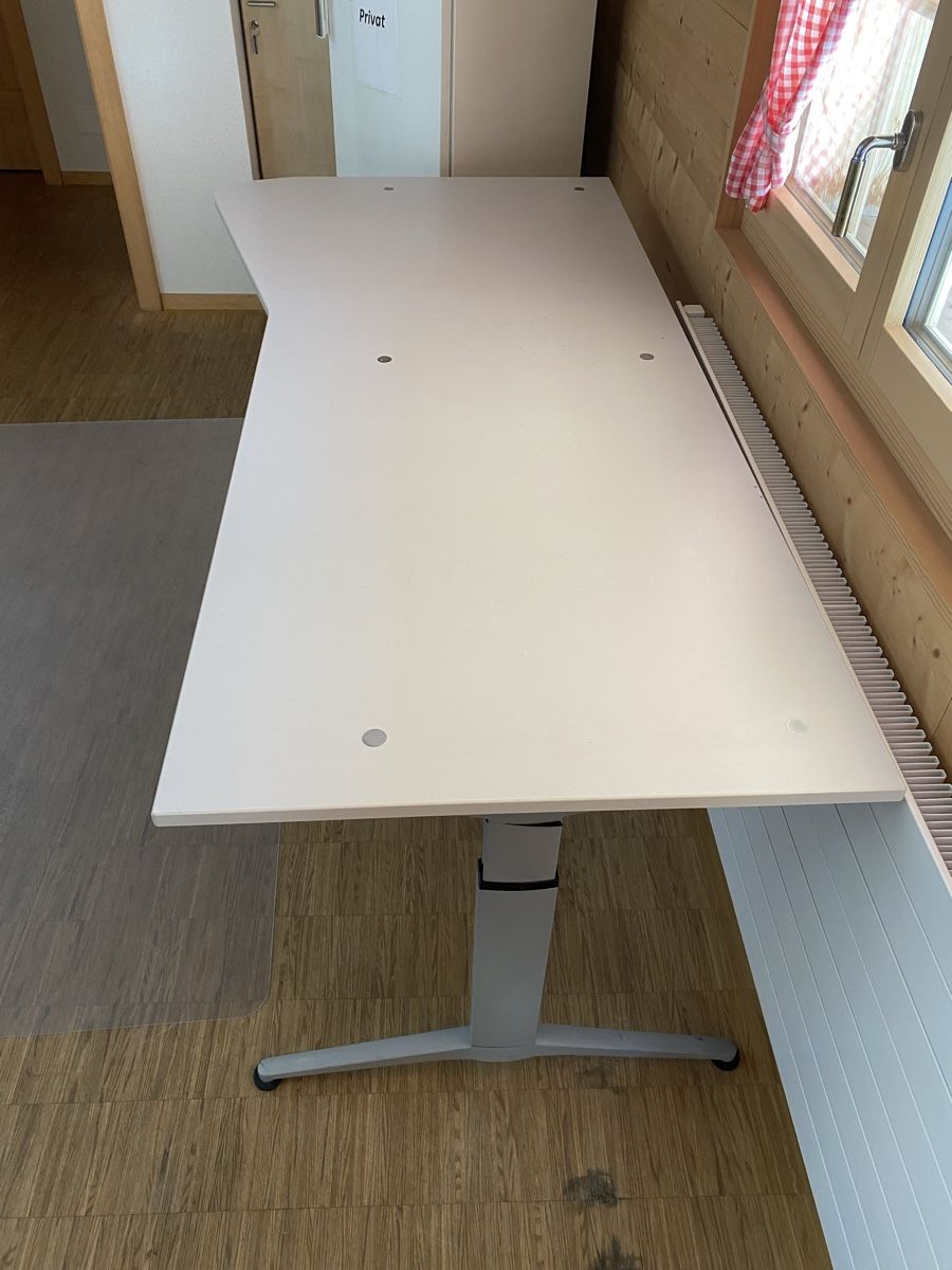 Lista Scrivanie: Lista Eck-Bürotisch, höhenverstellbar – Nuovo (secondo la descrizione) da Merligen venduto da shalimar64 1