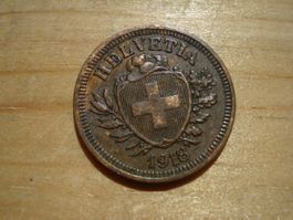 (N2) 1 Rappen 1918