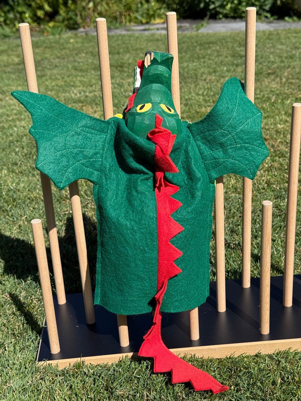 Figuren: Handpuppe Drache von Lotte Sivers – Neu (gemäss Beschreibung) aus Zumikon von Gerumjo 1