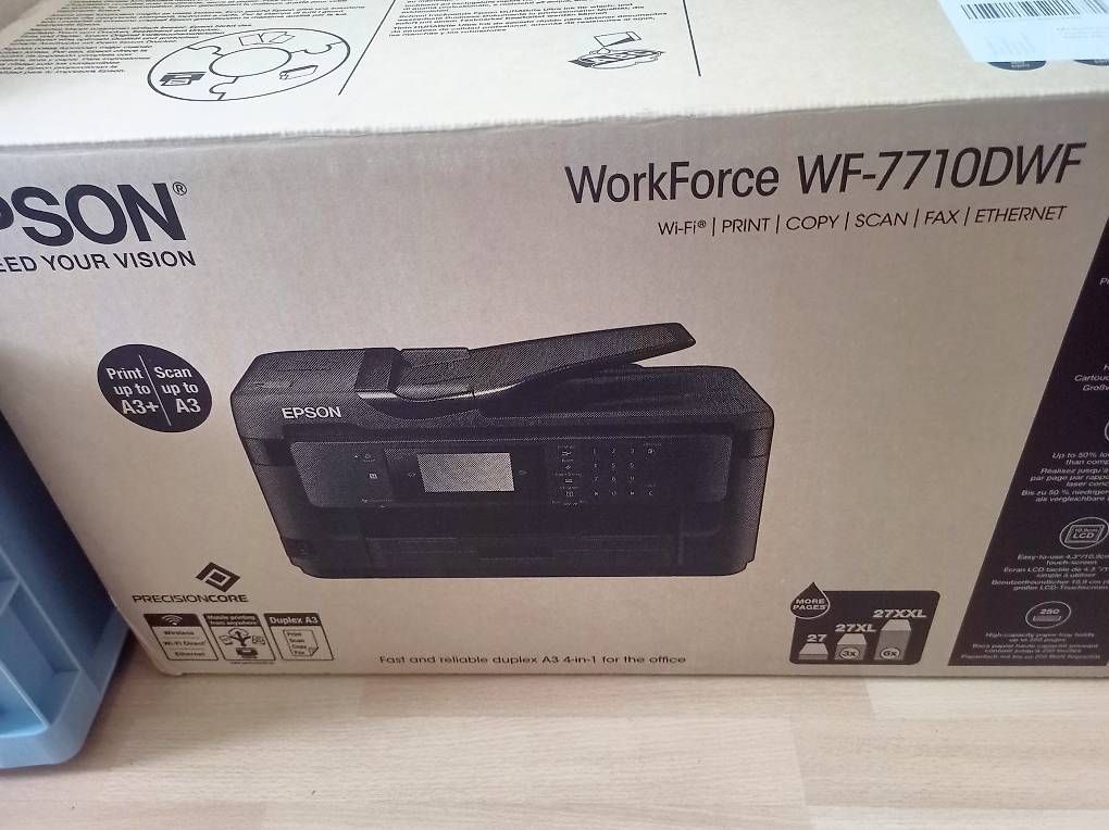 Epson Drucker: Tintenstrahldrucker EPSON WorkForce WF-7710DWF – Gebraucht aus Altdorf UR von sportlife
