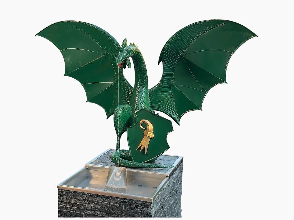 Teiche & Zierbrunnen: Basilisk Zierbrunnen – Gebraucht aus Böckten von unikatum