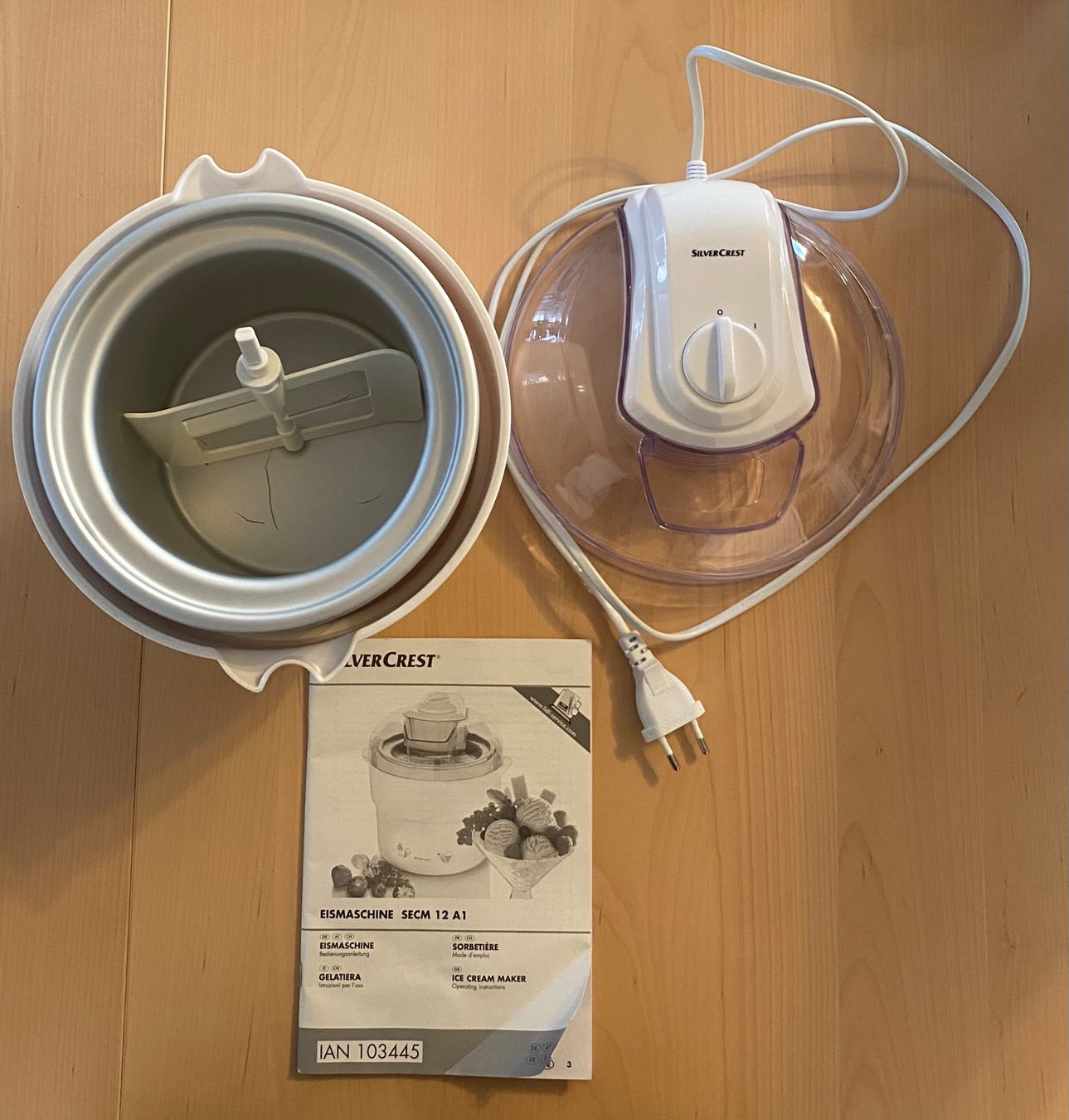 SilverCrest Appareils de cuisine: Silvercrest Eismaschine – D'occasion à Wädenswil par giv_2lww