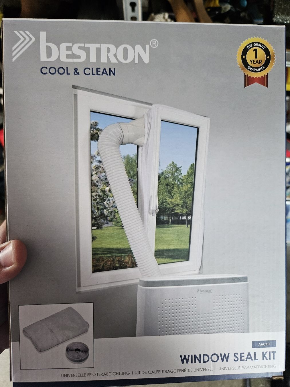 Condizionatori: bestron Windows seal kit pour climatiseur mobile – Nuovo e nell'imballaggio originale da Onnens FR venduto da YNM90