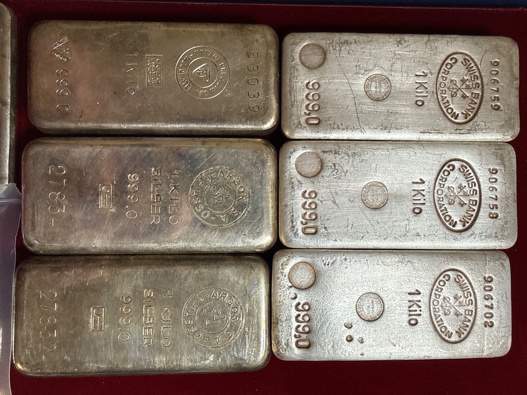 Edelmetalle: 7 Kg Silberbarren – Gebraucht aus Derendingen von iven70 1
