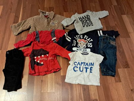 Lot 7 vêtements petit garçon taille 62/68