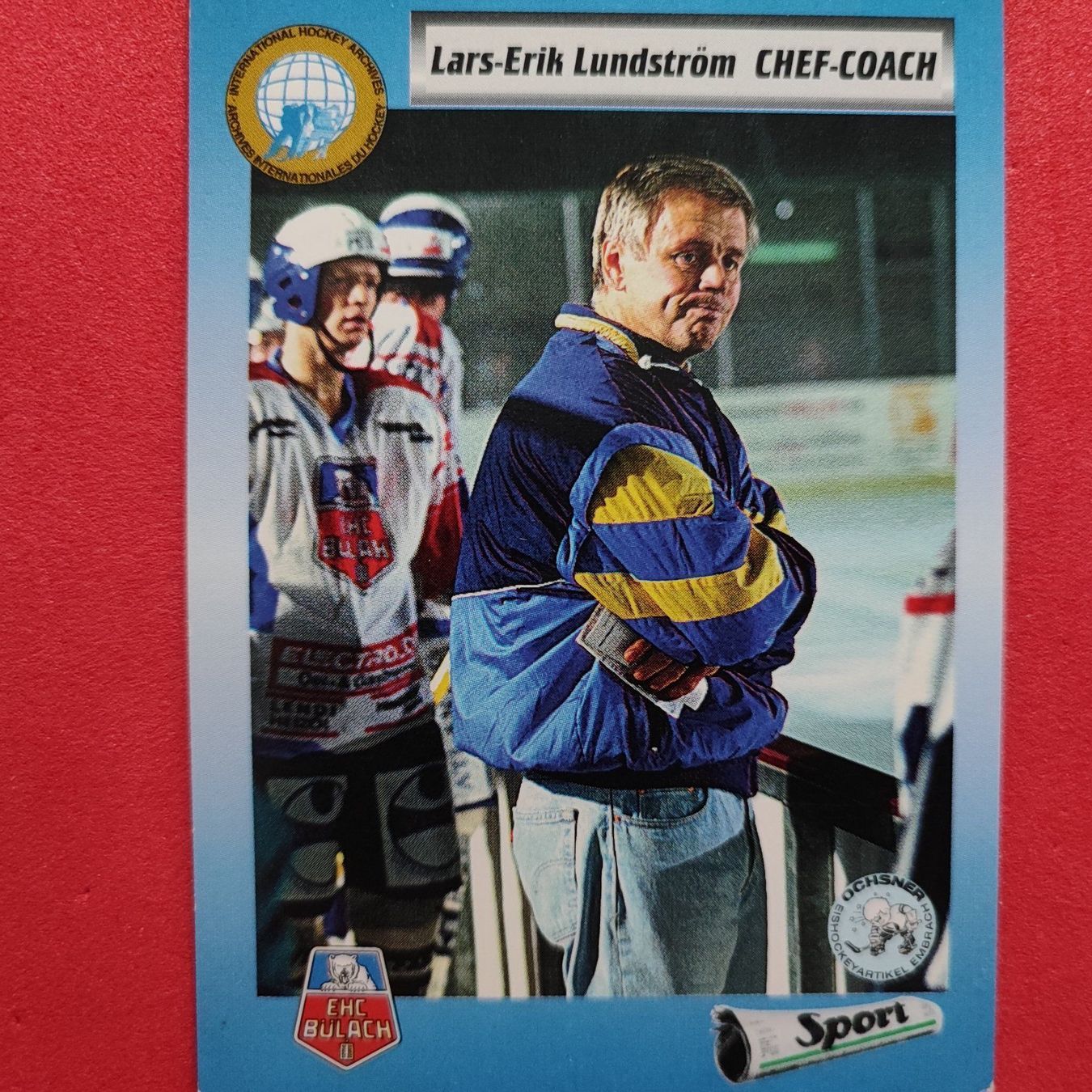 Carte collezionabili: Lars Erik Lundström - EHC BÜLACH - 1993/94 – Usato da Dübendorf venduto da kb86_MOVIE