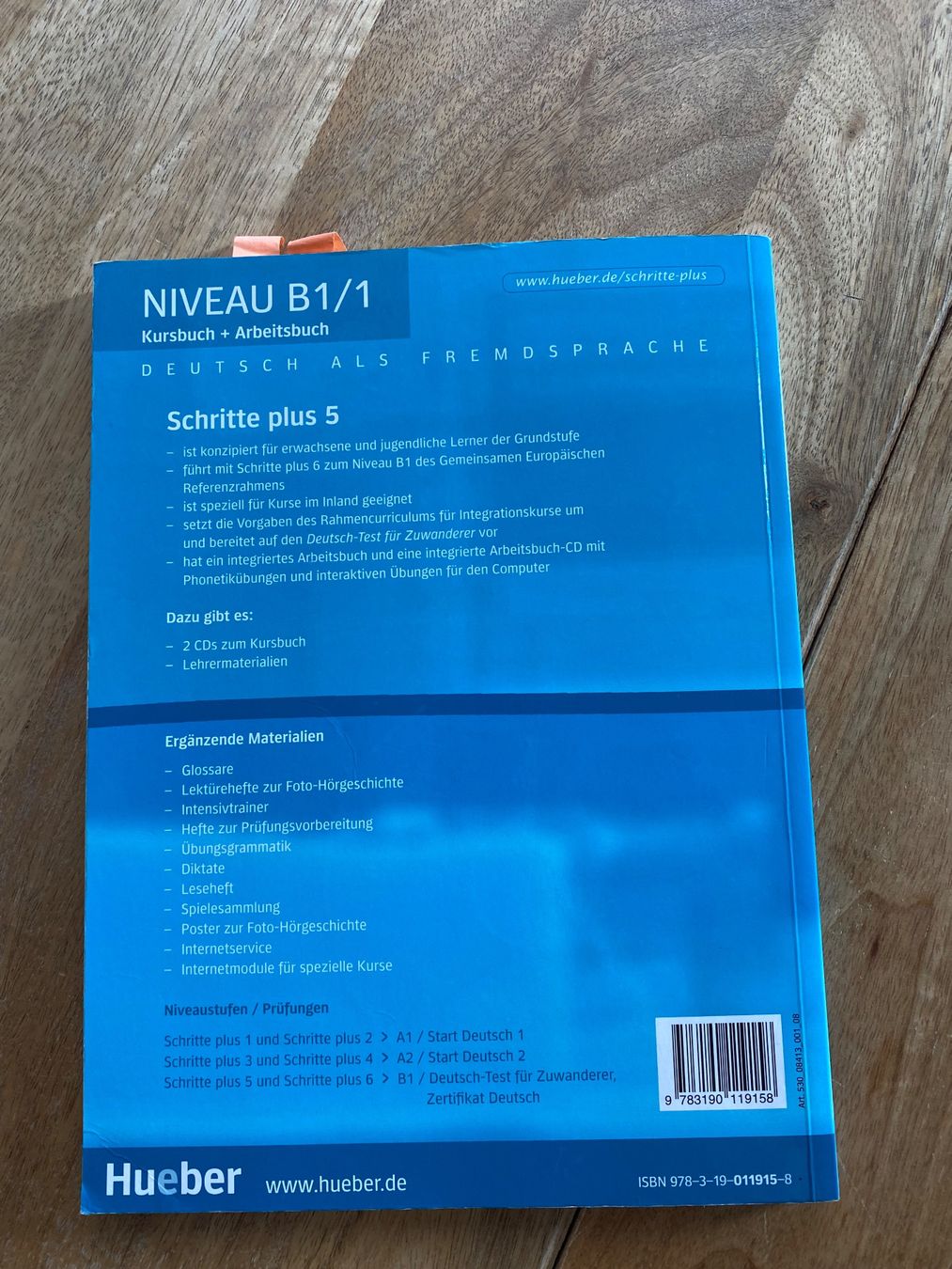 Libri: Schritte Plus 5 Deutschkurs B1/1 – Usato da Schlieren venduto da Javisnchz 5