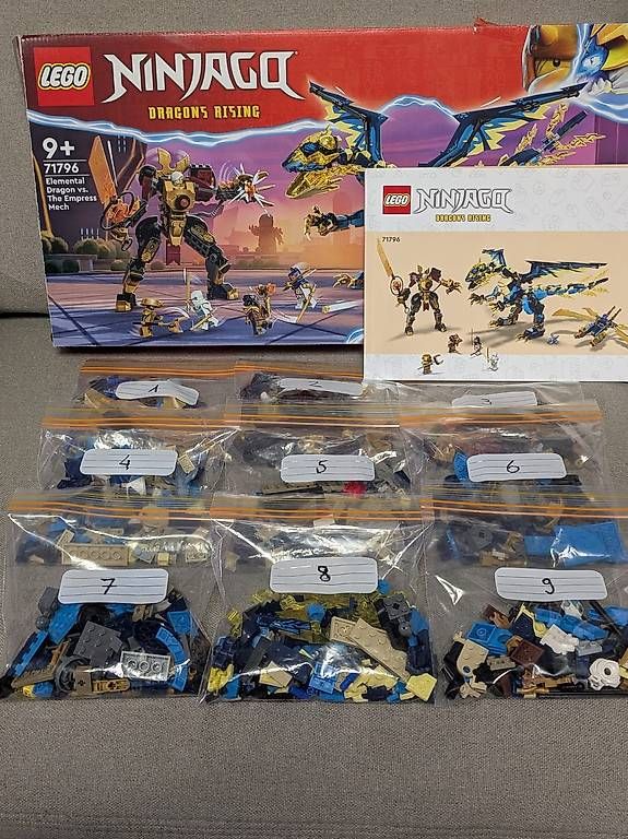 Giocattoli: LEGO NINJAGO Elemental Dragon vs. The Empress Mech – Usato da Winterthur venduto da Mike.w