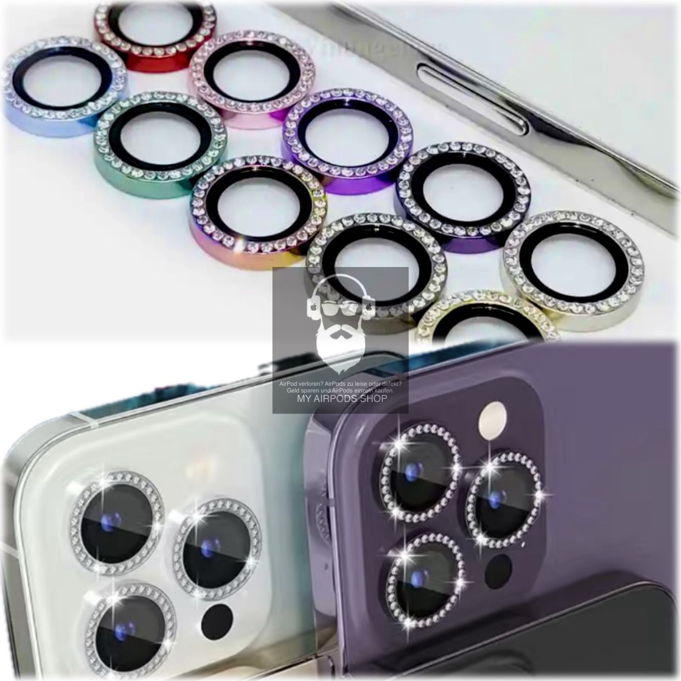 Panzerglass Covers & Schutzfolien: iPhone 14 Pro / 14 Pro Max Kamera Panzerglas Diamant Violett – Neu (gemäss Beschreibung) aus Basel von MY.AIRPODS.SHOP 8