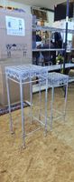Blumentischli 2er Set, Shabby Chic Look. (nov924)