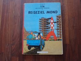Hergé TIM der pfiffige Reporter Comic REISEZIEL MOND