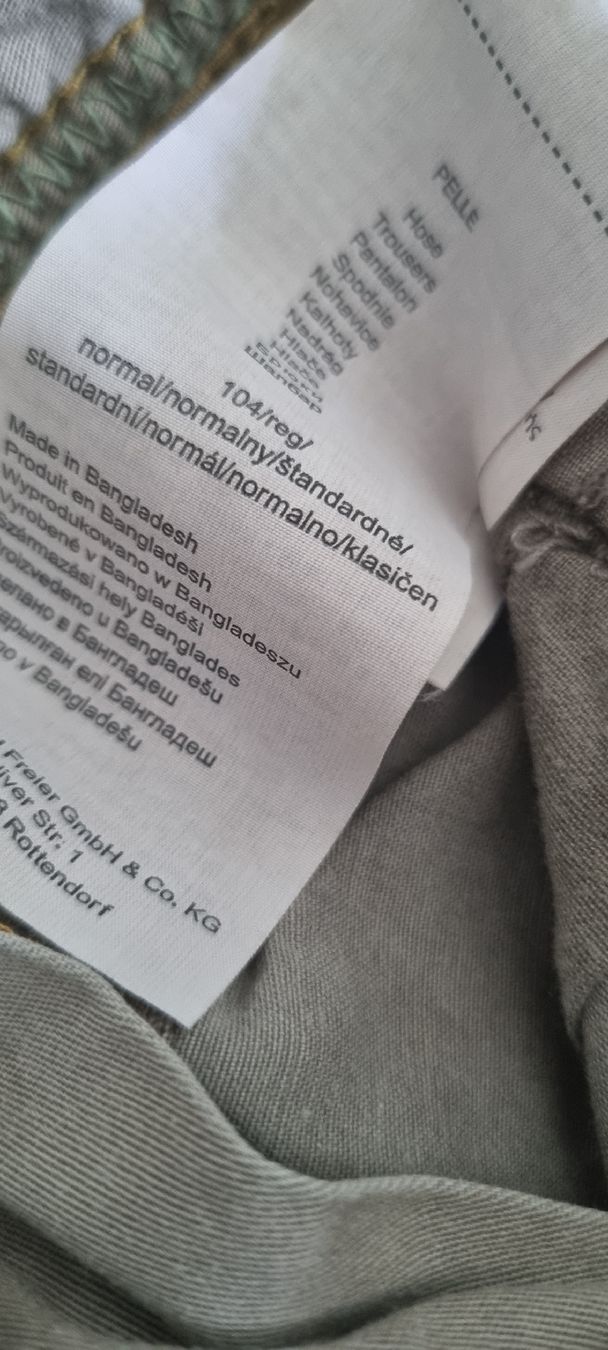 S.Oliver Pantaloni: Kurze Hose s.Oliver NEU Gr.104 – Nuovo (secondo la descrizione) da Zürich venduto da Nis96e 1