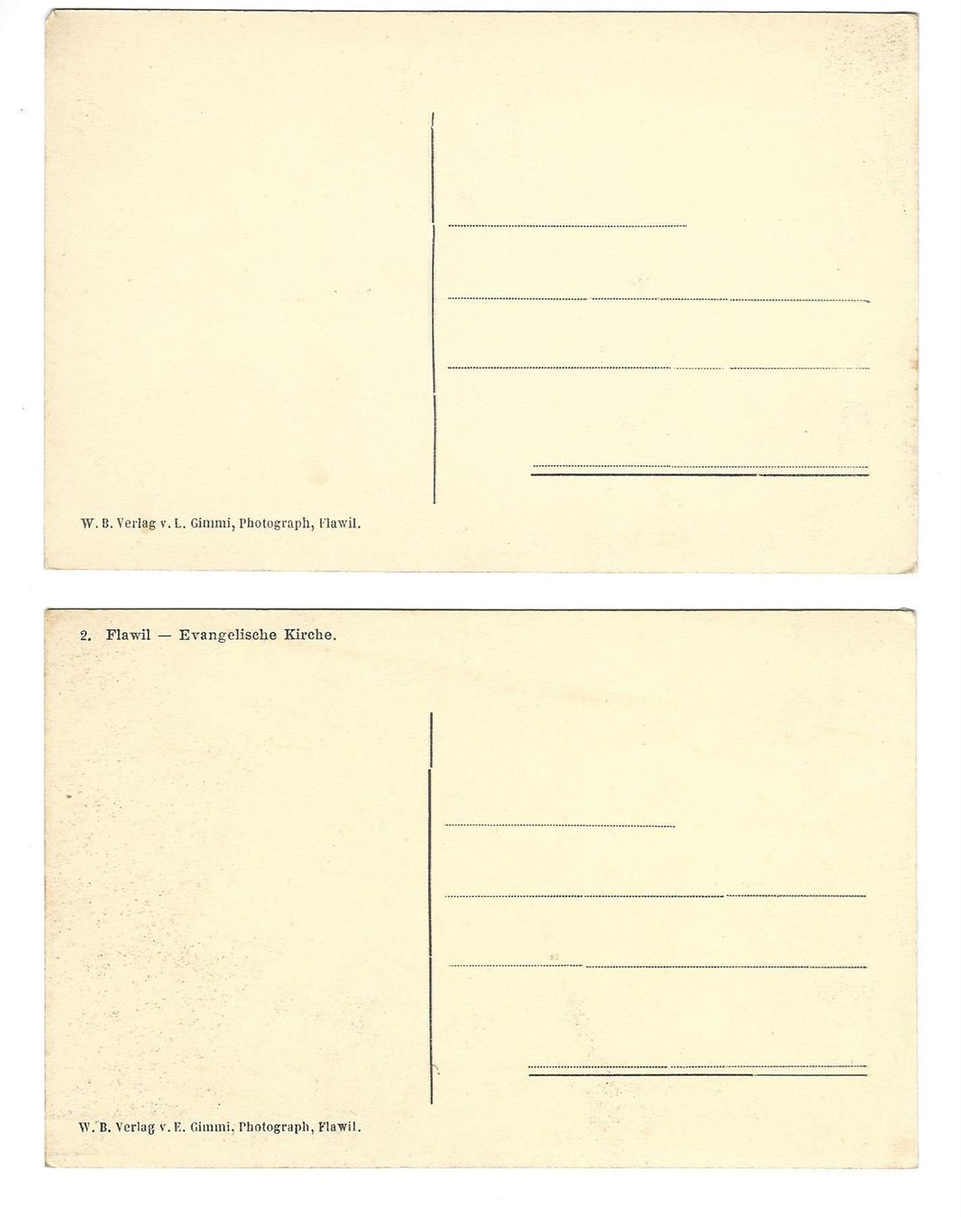 Cartoline postali: AK Evangelische Kirche Flawil – Usato da Frauenfeld venduto da Astra13 1