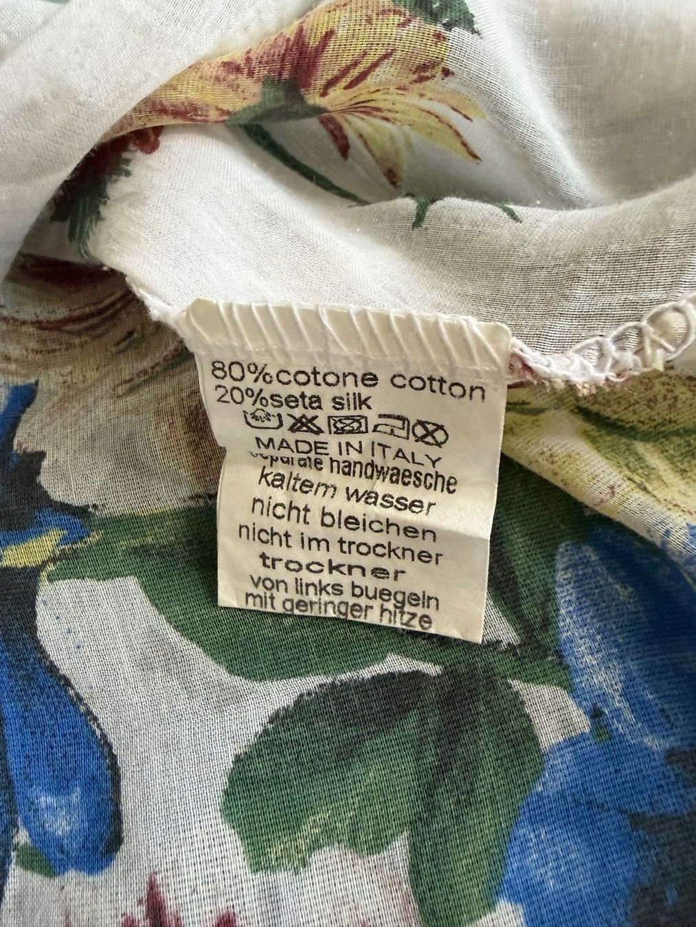 Anna Justper Camicette: ANNA JUSTPER  Bluse  Größe M  20% Seide, 80% Baumwolle – Usato da Interlaken venduto da Bona55 7