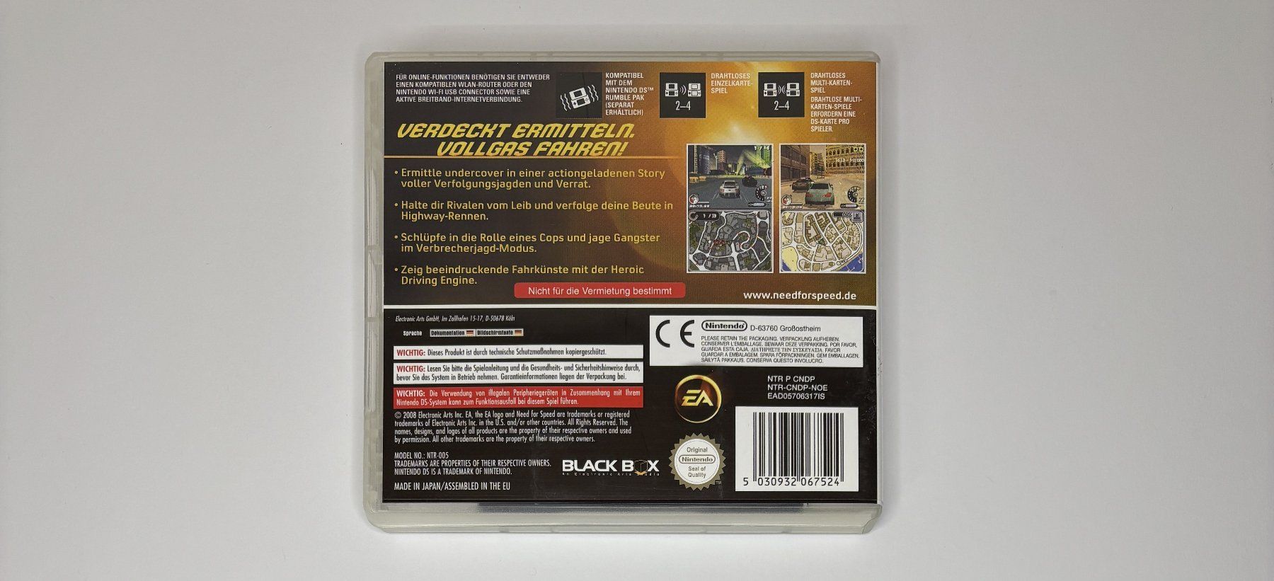 Giochi: NDS - Need for Speed: Undercover – Usato da Allschwil venduto da Bullach 2