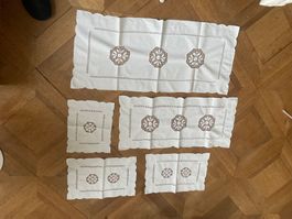 Platzdeckchen Tischset Baumwolle Deckchen Deko VERSAND 4.-