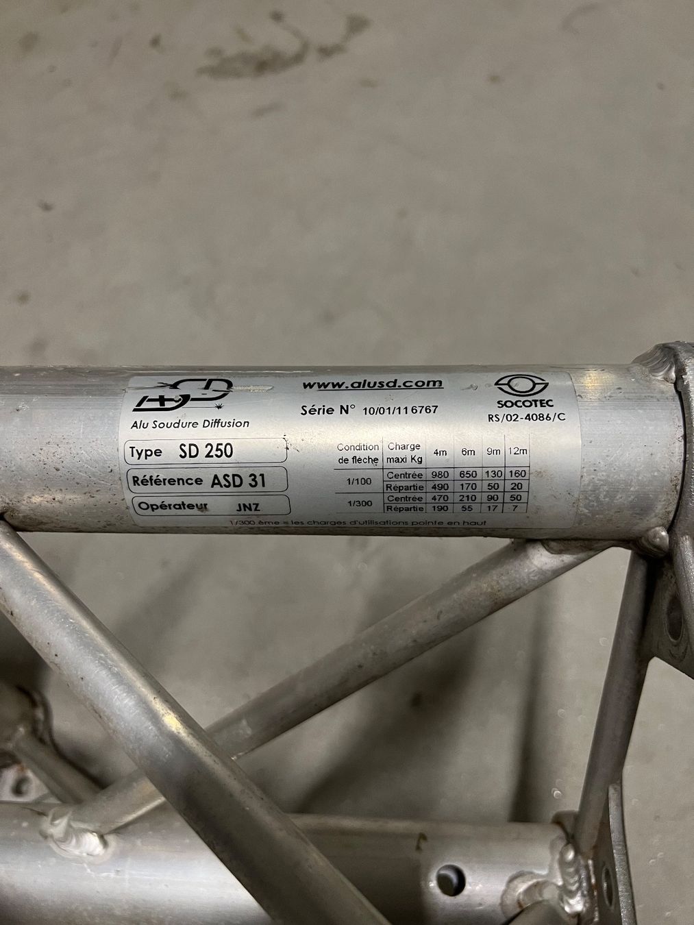 Tralicci: Truss 3 punte – Usato da Bellinzona venduto da cec_9crv 3