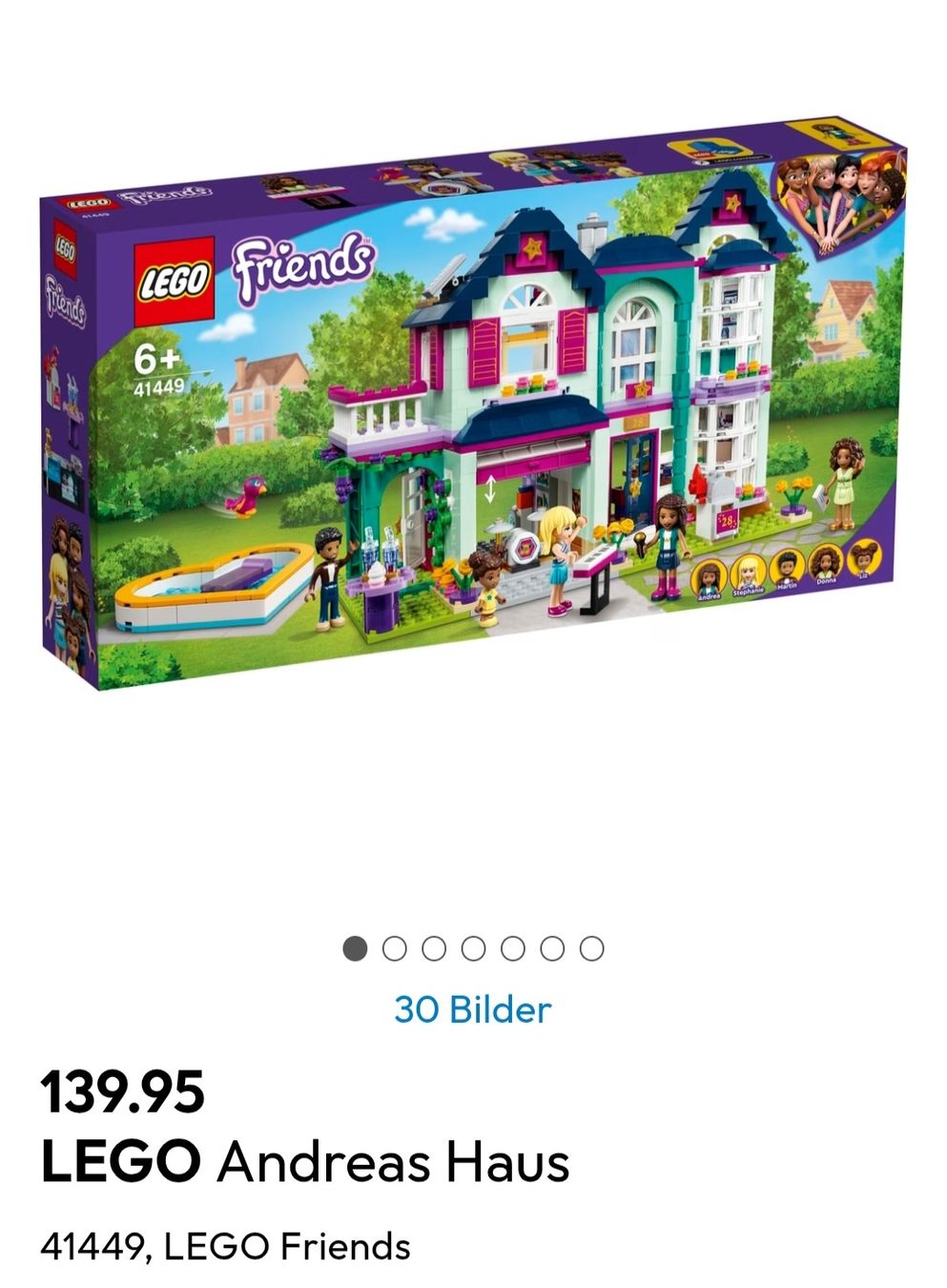 Lego Kit di costruzioni: Lego Friends Wohnhaus – Usato da Bonaduz venduto da calandajoy 3