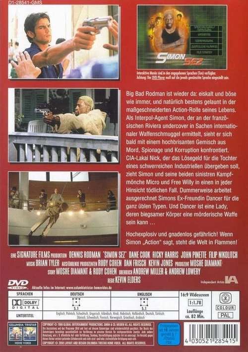 Alle DVDs: Simon Sez – Neu (gemäss Beschreibung) aus Volketswil von Fraese1 1