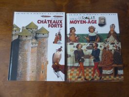 Gallimard - le temps des châteaux forts + moyen-âge