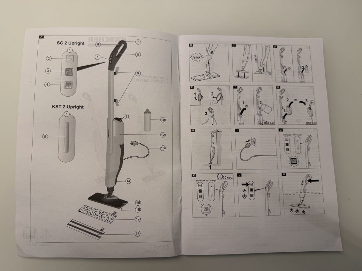 Kärcher Dampfreiniger: Kärcher Dampfreiniger SC 2 Upright EasyFix gebraucht – Gebraucht aus Urdorf von isc_r8bx 3