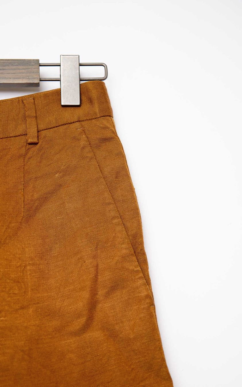 Maison Margiela Pantaloni: MM6 Leinenshorts - Gr. S – Usato da Illnau venduto da Monkky 2
