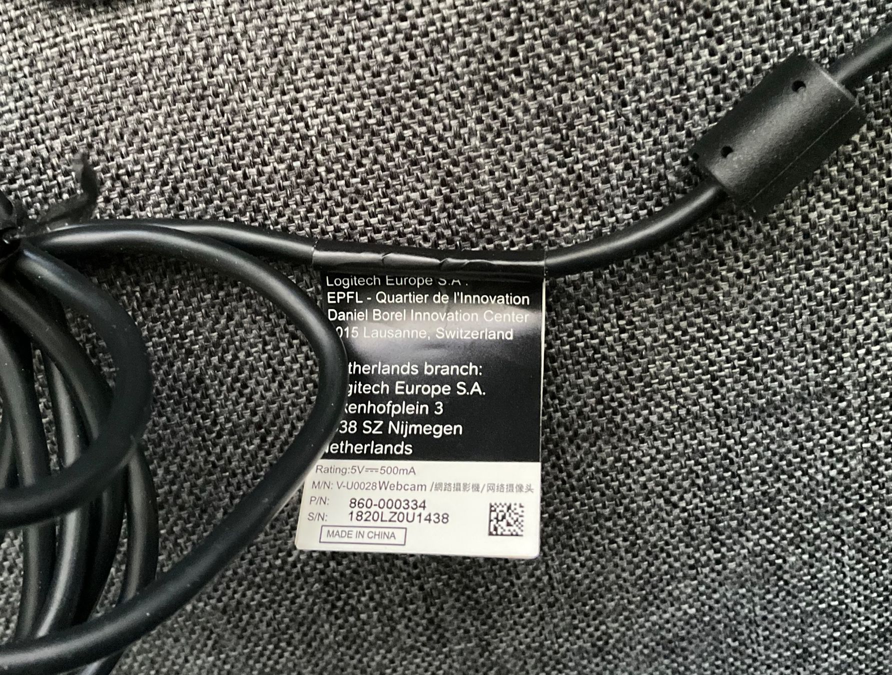 Logitech Webcam: Logitech HD 1080p Webcam – Usato da Bex venduto da jqu_fnk6 3