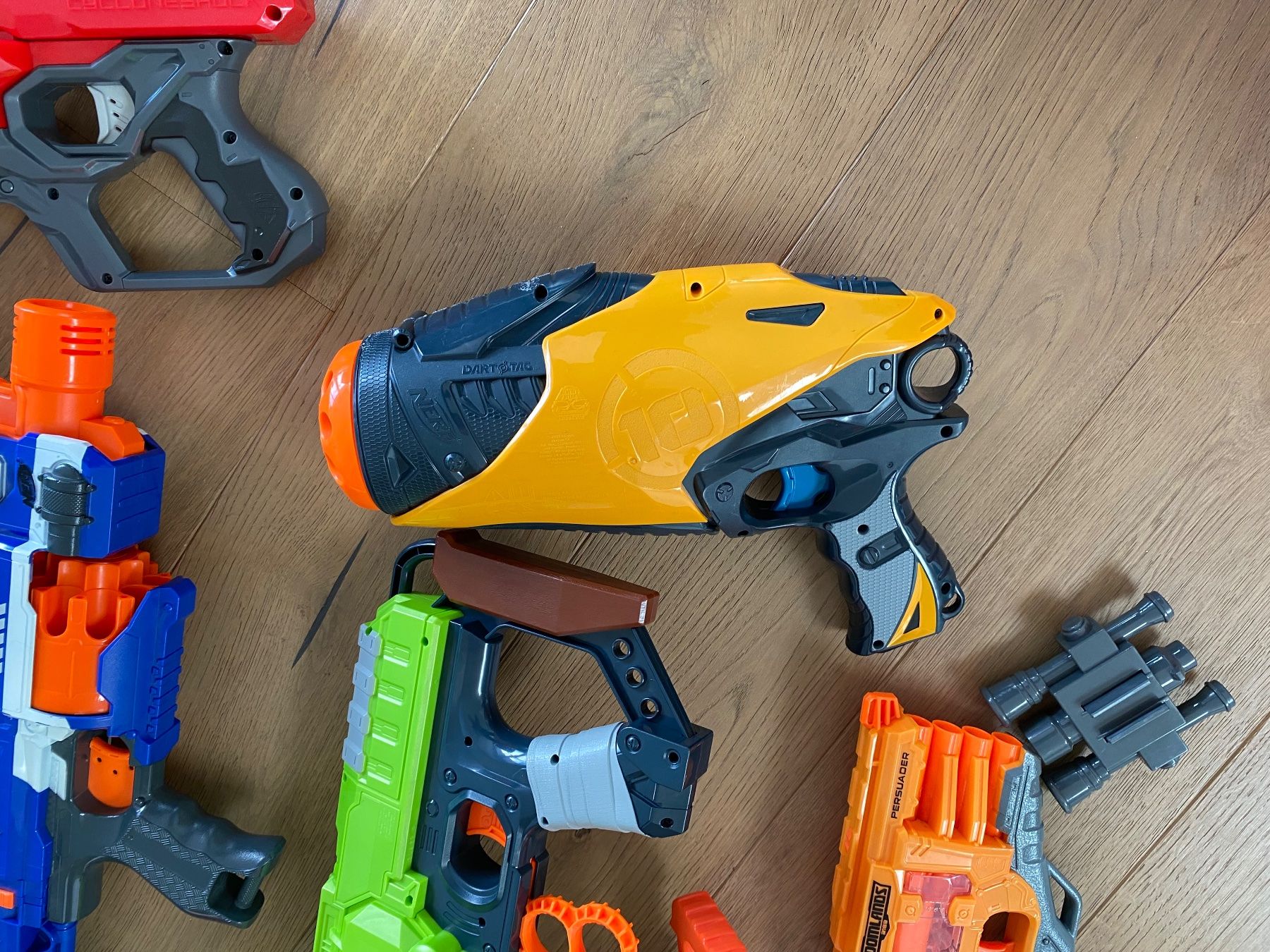 Nerf Spielzeuge: Diverse Kartuschenpistole NERF – Gebraucht aus Richterswil von Busanca 3