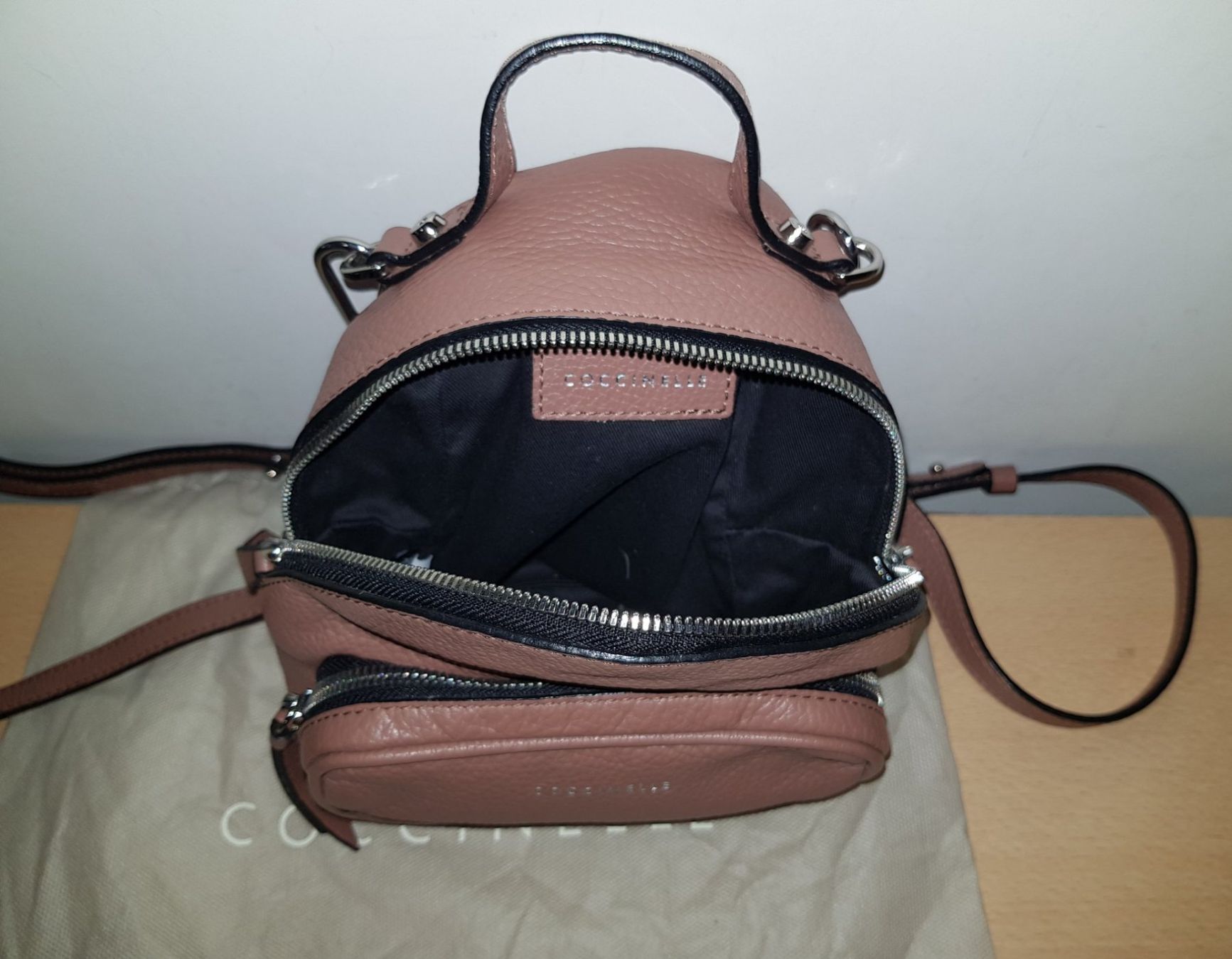 Coccinelle Rucksäcke: Coccinelle Leder Rucksack – Gebraucht aus Basel von fafa68 5