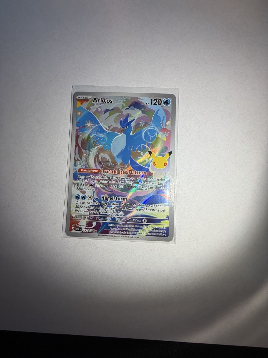 Pokémon Carte collezionabili: Pokemon Arktos 30th – Nuovo (secondo la descrizione) da Winterthur venduto da stipooo97