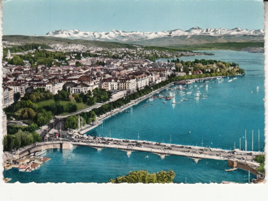 Ansichtskarten: Zürich 1956 – Gebraucht aus Bürglen TG von StampGraf