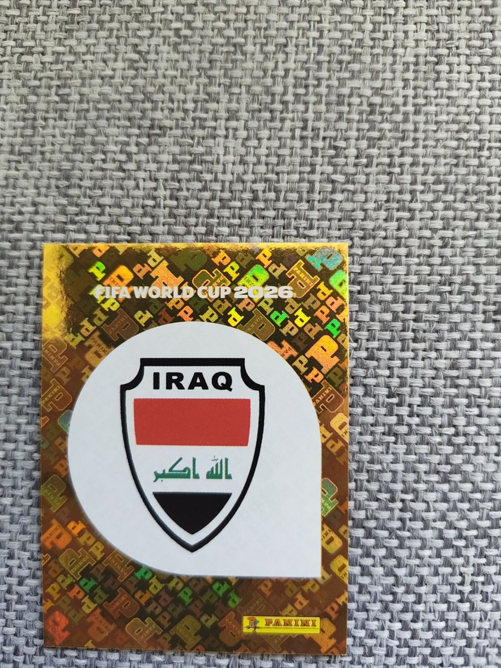 Panini Carte collezionabili: Panini WM 2026 IRQ 1 – Usato da Aarburg venduto da gloeckgloeck