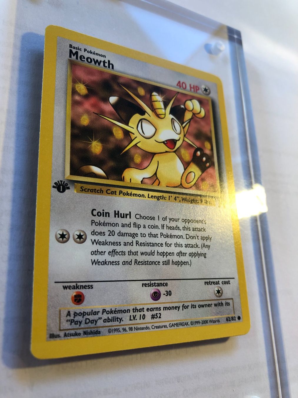 Cartes à collectionner: Meowth 1st Team Rocket - MINT - ab 1.- – D'occasion à Giubiasco par dan_pr8b 1