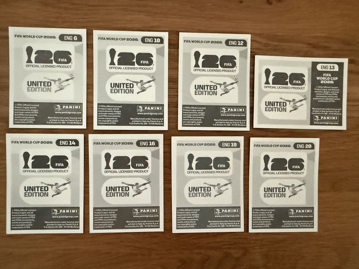 Panini Sammelbilder & Trading cards: Panini WM 2026 England  – Neu (gemäss Beschreibung) aus Birsfelden von cool_beats 1